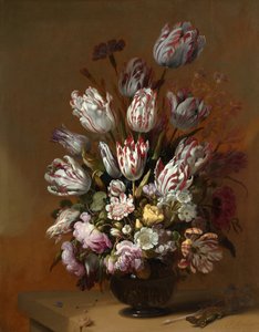 Naturaleza muerta con flores